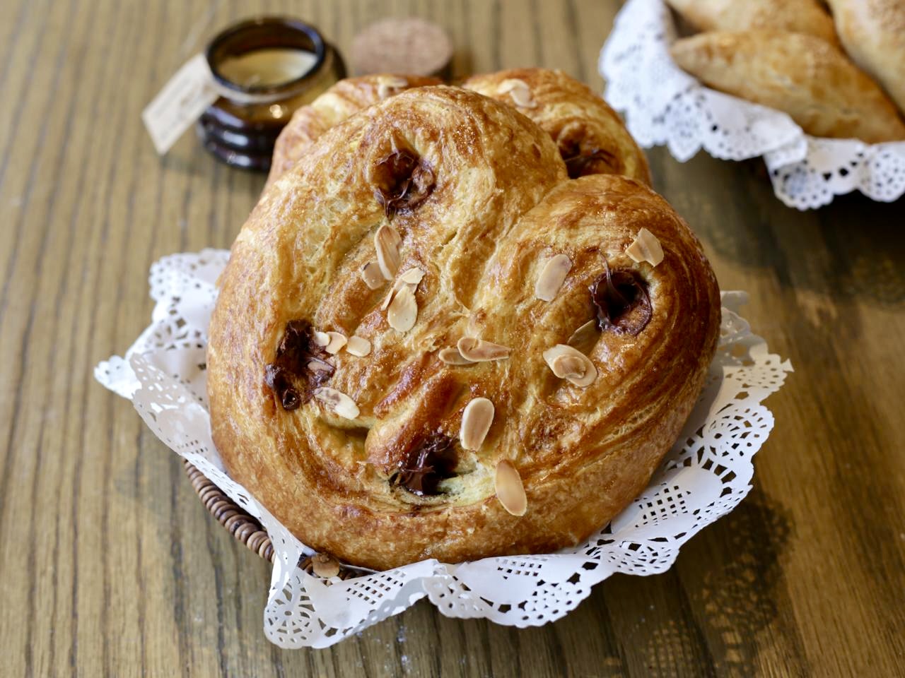 Fransız Bulka şokolad ilə